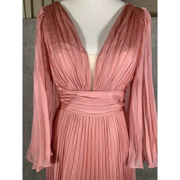 Cinderella Divine Dress Women's 6 Rose Pleated Bridesmaid Prom Formal Elegant - Picture 9 of 14